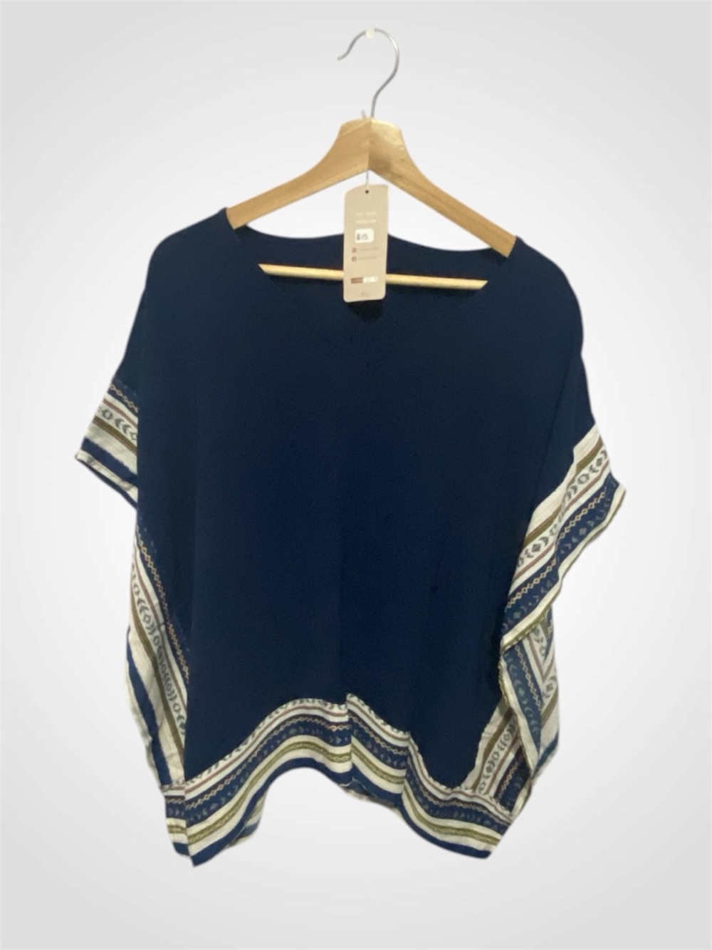 Retro Bohemian Oversized Top